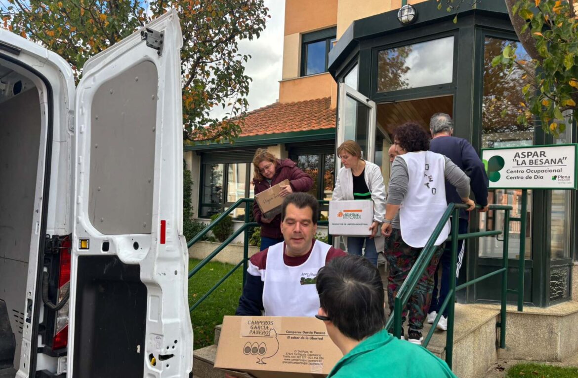 Campaña solidaria de Aspar “La Besana” en apoyo a los afectados por la DANA en la Comunidad Valenciana