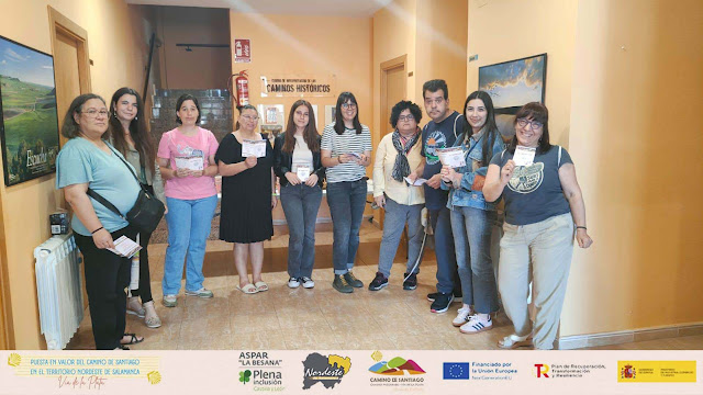   Cerramos con ilusión el proyecto “Puesta en Valor del Camino de Santiago en el Territorio Nordeste de Salamanca – Vía de la Plata”
