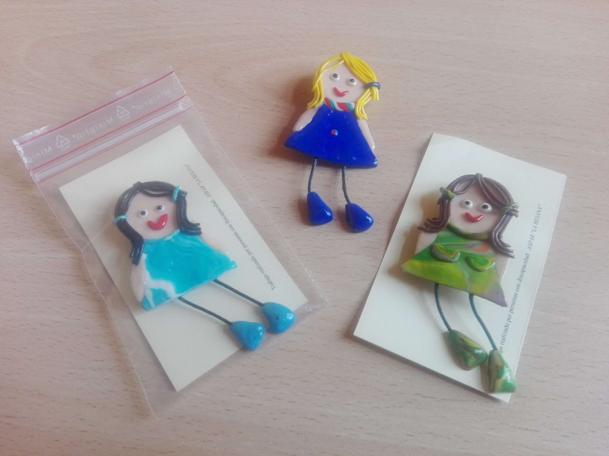 Broche de muñeca de fimo - Imagen 3